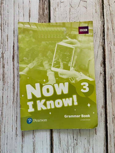 Now I Know 3 - Grammar Book Pearson