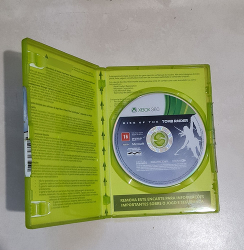 Jogo Rise Of The Tomb Raider Xbox 360 Português Midia Fisica (Usado)