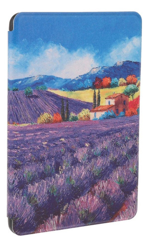 Funda Protectora De Cuero Pu Con Tapa Para Amazon Kindle 10
