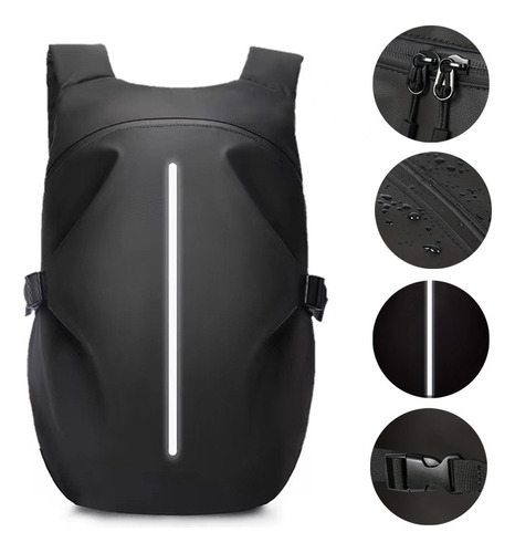 Mochila Masculina Grande Impermeável Para Notebook Moto Camp