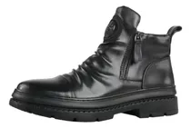 Comprar Botas Masculinas Casuais De Couro De Cano Alto Botas Martin