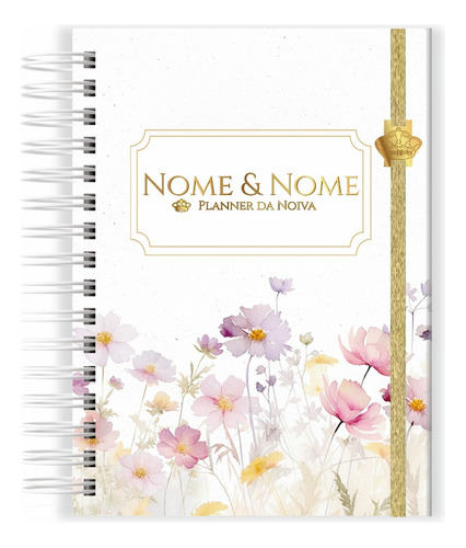 Planner Da Noiva Personalizado Com Nome Luco Mandaluhz