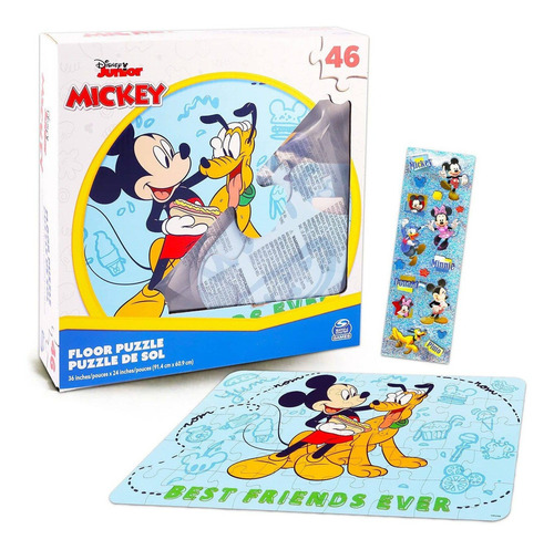 Juego De Actividades De Rompecabezas De Mickey Mouse  P...