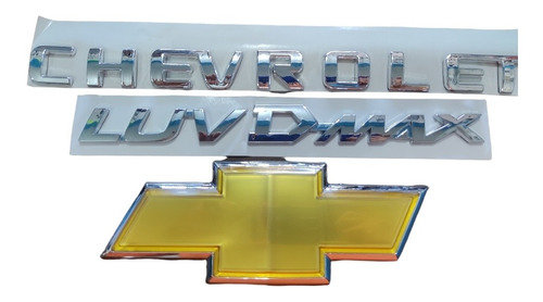Kit Emblema Chevrolet Luv Dmax 2004 2005 2006 2007 2008 Dor