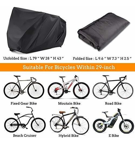 Funda Impermeable Para Bicicleta Para Motocicleta Para Exter