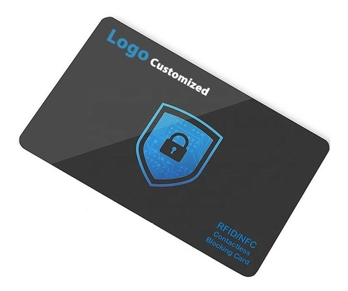 Tarjeta De Bloqueo Rfid Y Nfc Protección Completa Billetera