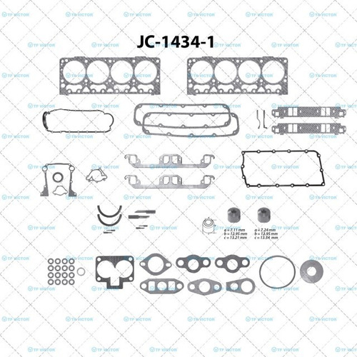 Jgo Juntas Completo Tf Victor Dodge Ram 1500 Custom 5.9 2000