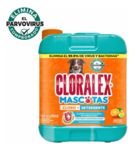 Cloralex Mascotas 10 L