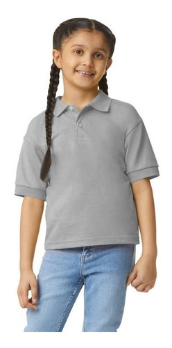 Camiseta Manga Corta  Para Niño Y Niña Polo
