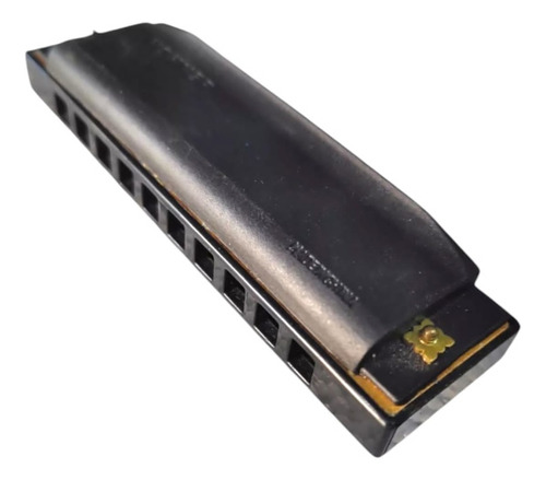 Set 7 Armonicas Piedmont Hohner Blues 7 Tonos + Estuche C Negro