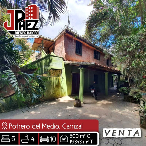 Finca Casa De Campo En Venta Potrero Del Medio Carrizal