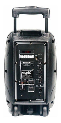 Parlante Bluetooth Portatil Microfono Nisuta Nspa8b Lz