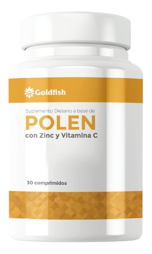 Polen + Zinc Y Vitamina C - Goldfish X 30 Comp.