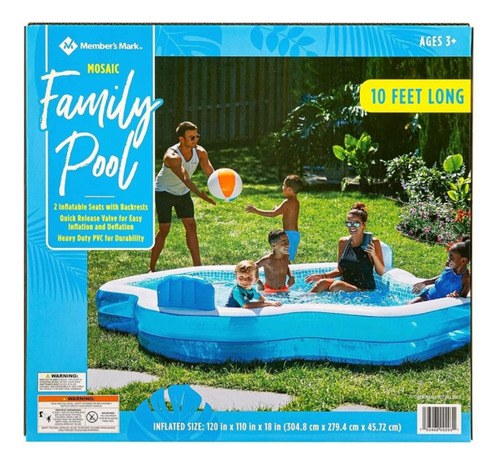 Members Mark Elegant Family Pool De 10 Pies De Largo, 2