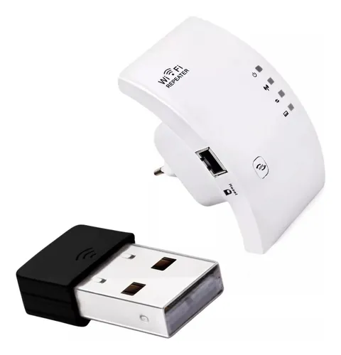 Kit Sinal Repetidor Wifi Rapido E Receptor Note Pc Rapido