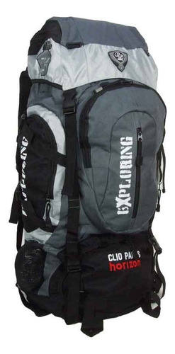 Mochila Camping 70l Da Clio 100% Poliester Mc5386 Trilhas