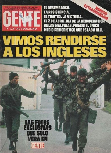 Revista Gente Y La Actualidad N° 872 8/4/1982