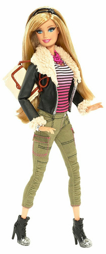 Boneca Barbie Style Luxo Sporty 2013 2014 Articulada