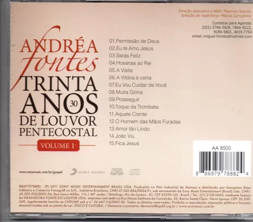 Fica Jesus  Andrea Fontes - LETRAS