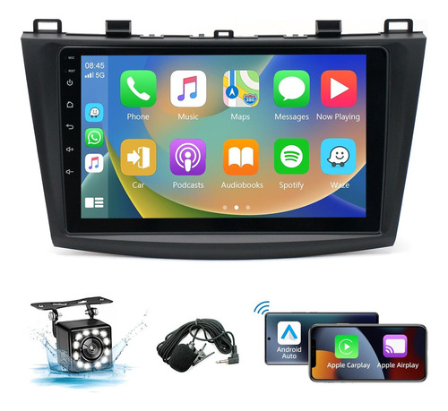 Estereo Car Play 2+32gb Para Mazda 3 2010-2013 Cámara Gps