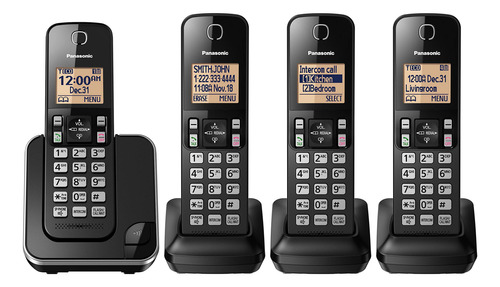 Sistema De Teléfono Inalámbrico Panasonic Kx-tgc384 Con 4 Au