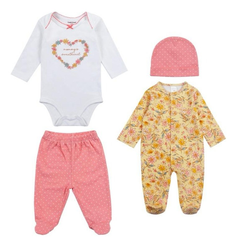 Ajuar Conjunto De Algodón Bebe Niño Niña  / Maryshopcl