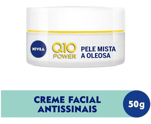 Creme Antissinais Dia Nivea Q10 Power Fps30 50ml