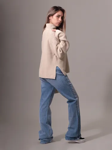 Sweater Chunky Loose Beige Calvin Klein