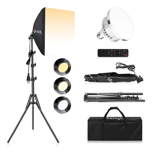 Kit De Iluminacion Para Fotografia Profesional 3 Tonos Luces