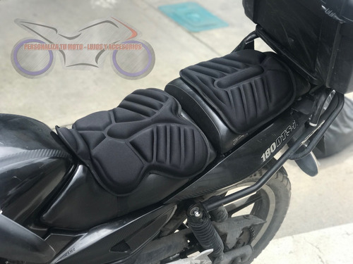 Imagen 6 de 8 de Cojin Moto Kit 2 Piezas Comodo Practico Ajustable Universal