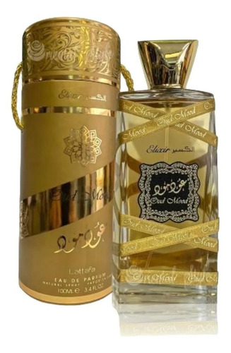 Oud Mood Elixir By Lattafa Eau De Parfum Unisex 100 Ml Spray
