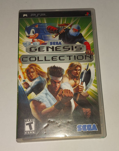 Sega Genesis Collection Psp Original Excelente Estetica