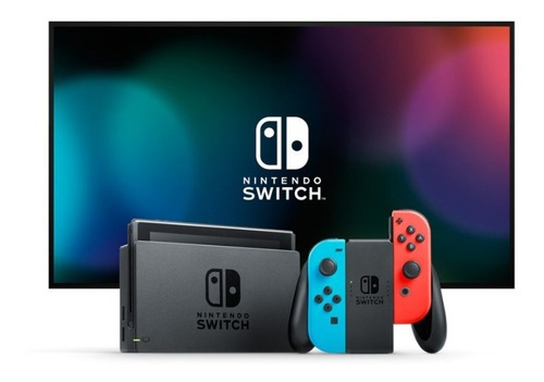 Imagen 8 de 8 de Nintendo Switch 32GB Standard color rojo neón, azul neón y negro