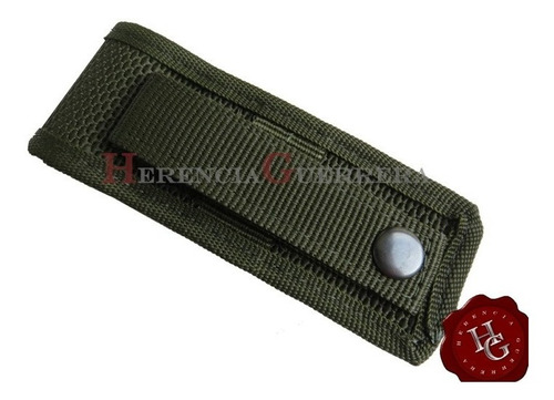 Imagen 4 de 7 de Porta Cargador Simple 9mm Tactico Molle Coihue 523 Verde