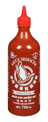 Salsa Sriracha, Flying Goose, 730 Ml