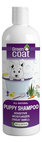 Green Coat Shampoo Puppy 473ml Champu Para Cachorros