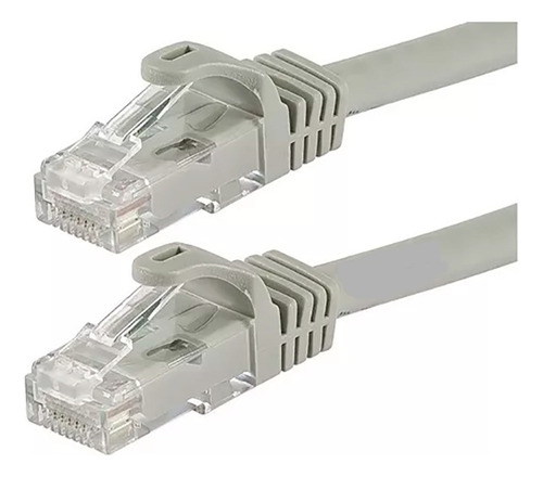 Cable Patchcord 2 Mts Categoria 6 Gris