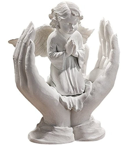 Design Toscano The Creation Of Adam Bonded Marble God Statue