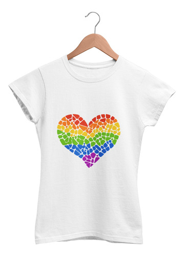 Playera Personalizada Pride Lgbt Orgullo Gay Corazon 2
