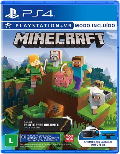 Edição física de Minecraft PS4 disponível em Portugal