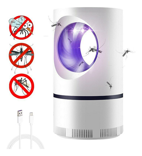 Lampara Mata Mosquitos Led Uv Atrapa Mosquito Insectocutor