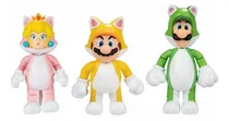 Comprar Super Mario 3d Toy Muñeco Cat  World Multipack Luigi Regalo