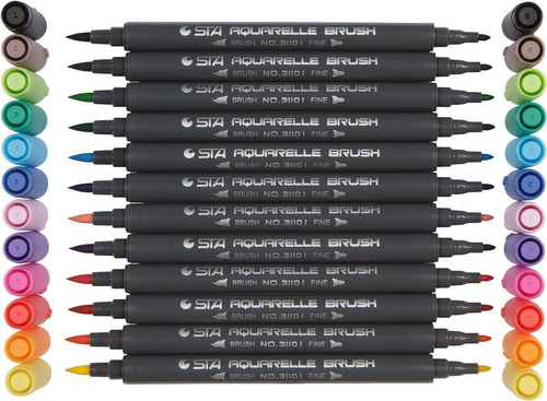 Marcadores Yosoo Sta Rival Shinhan Touch Brush Sketch Pen A