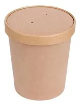 Comprar Envase Contenedor Tina Kraft 16 Onzas Helado Con Tapas Kraft