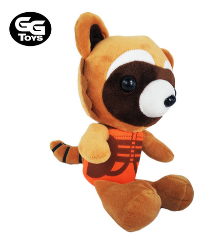 Imagen 3 de 3 de Rocket Guardianes De La Galaxia Peluche 23 Cm/ Algodón Felpa
