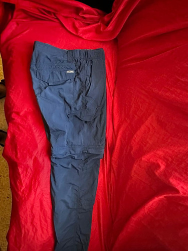Pantalón Columbia Convertible Bermuda Talla #36 Pesca Sende (Usado)
