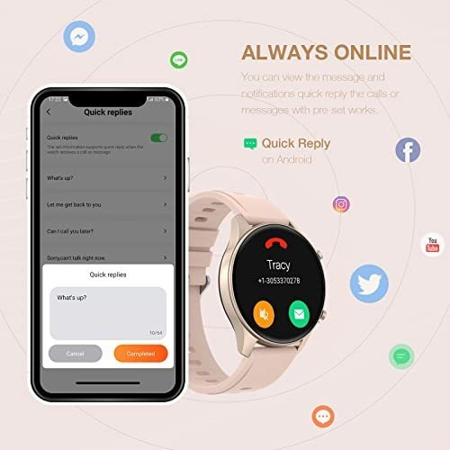 Imagen 3 de 5 de Smart Watch 1.2 Amoled Para Telefonos Android Y iPhone