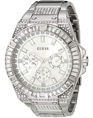 Guess Reloj De Cuarzo Para Hombre Con Correa De Acero Inoxid