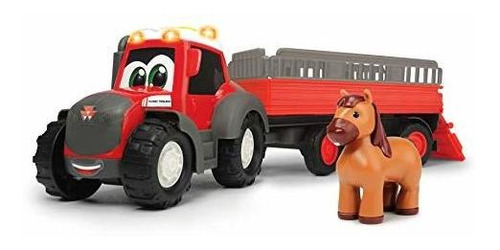 Dickie Toys - Feliz Tractor De Massey-ferguson Con B2srj