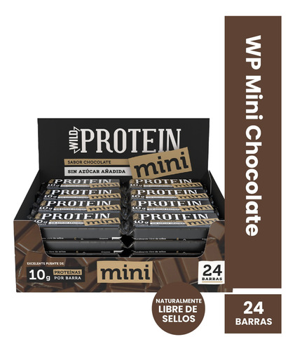 Wild Protein Mini Chocolate 24 Unidades